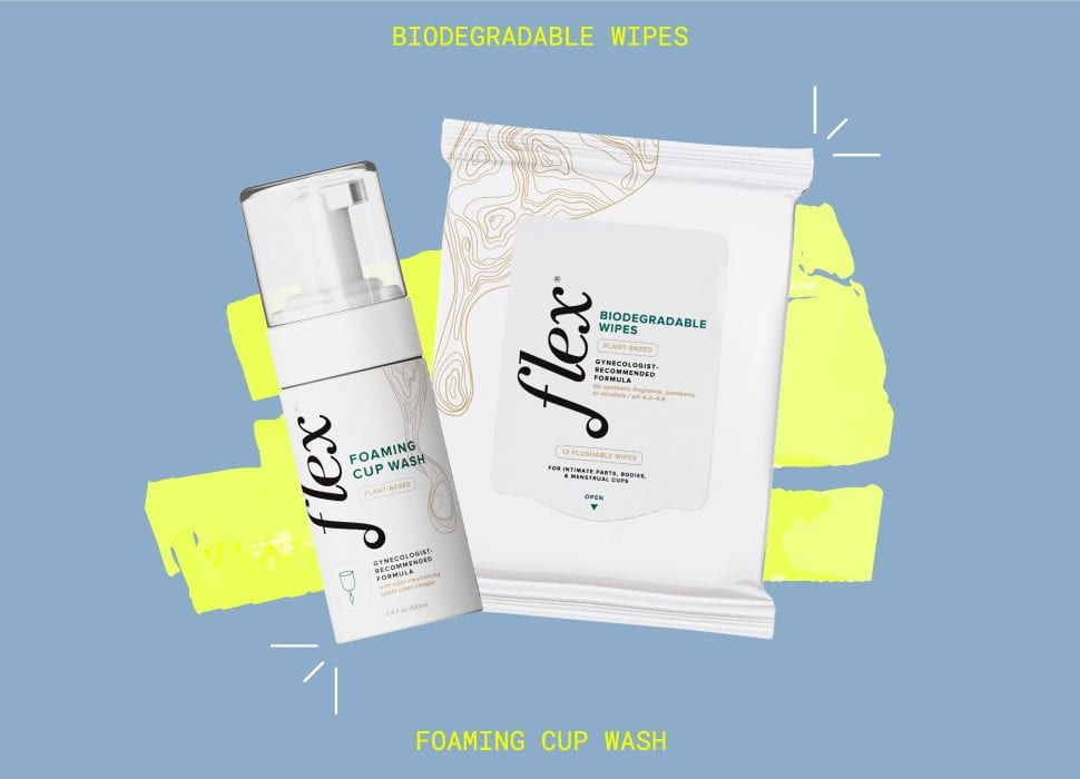 Introducing Flex Foaming Cup Wash & Biodegradable Wipes